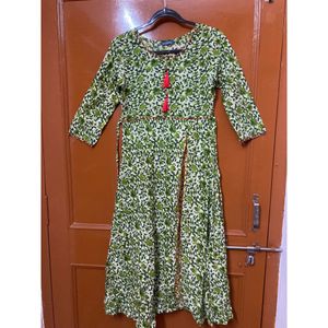 Branded Kurta In Frock Pattern