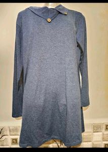 🎄Buy 1, Get 1 Free🎁Blue Long Sleeve Dress