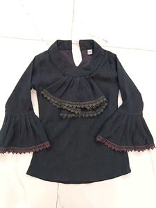 Girls Cute Black Top