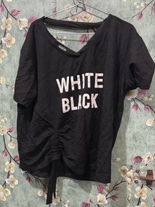 Black &amp; White Graphic Tee