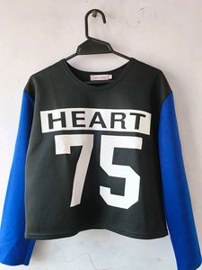 Heart 75 Colorblock Sweatshirt