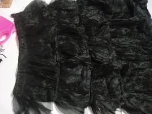 Black Choli Skirt