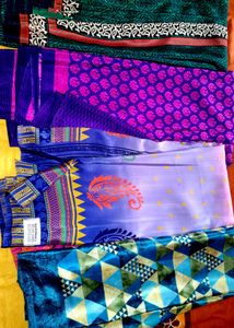 Crepe Silk/Satin Sarees
