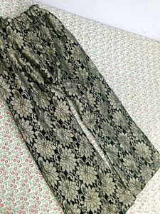 ✨Regal Black&amp;Gold Brocade Pants–₹650 Only Dprice👇