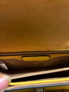 Chic Yellow Allen Solly Crossbody Bag