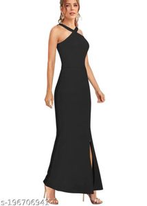 Elegant Black Maxi Dress