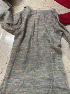 Grey Knit Dress