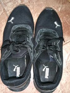 Puma Black Running Shoes