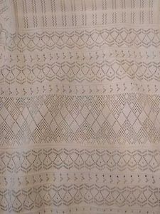 White Top With Cut Out Pattern