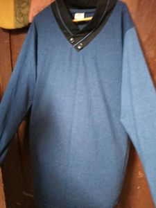 LightBlue T-shirt With Black Color
