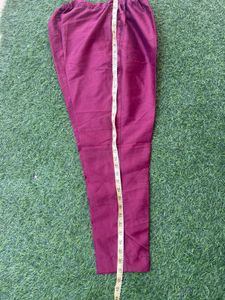 Maroon Kurta