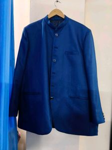 BLUE JODHPURI WITH PANT