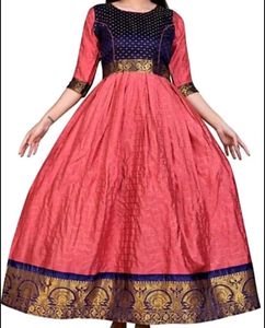 Festive Traditional Anarkali Gown