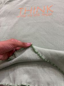 Light green top