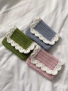 Crochet Wallet with Bow Detail