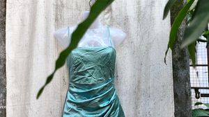 I. Turquoise Mini Dress