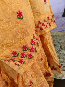 Embroidery Wedding Style Gown