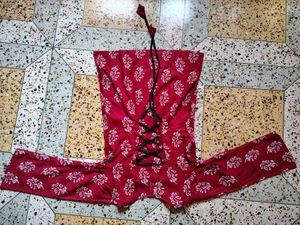 Brand new trendy Corset back kurti
