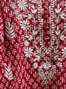 Cotton Chikankari Kurta