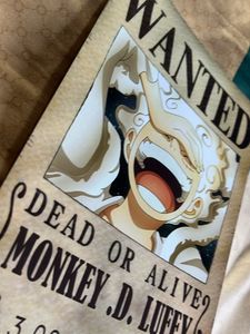 LUFFY Wanted  Poster