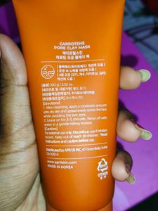 Carrotene Pore Clay Mask