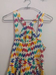 Colorful Print Sundress