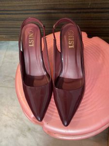 Burgundy Heels