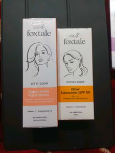 Foxtale Skincare Duo: Glow Up!