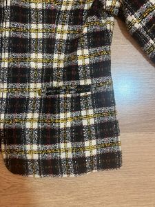 Vintage Plaid Blazer