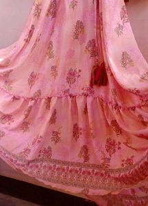 Floral Pink Maxi Dress