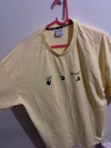 Off-White Yellow Tee