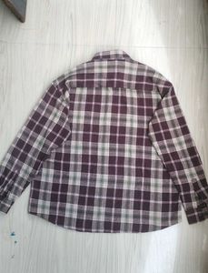 A Beautifully Crafted Korean Burgundy Shacket