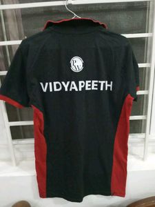Black And Red PW Vidyapeeth Merchandise Tshirt