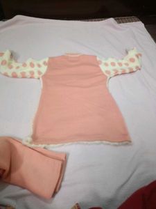 Woolen Baby Girl Clothing Set