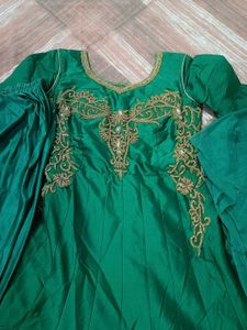 Elegant Green Kurta Set