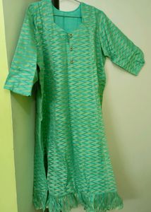 Kota Doria Festive Gown
