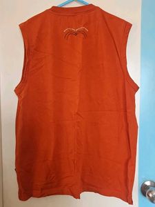 Vintage Levi&#39;s Orange Sleeveless Tee