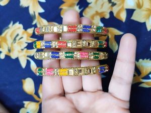 Stone Work Bangles