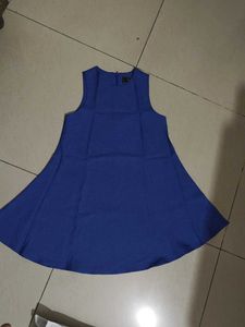 Blue Sleeveless Dress
