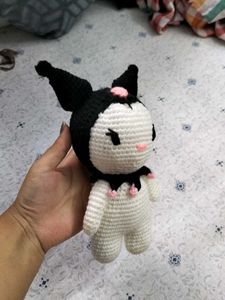 Crochet Kuromi Doll