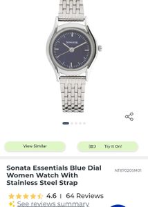 Sonata Women Watch Silver