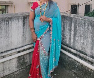 Heavy Worked Saree