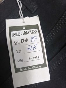 D@85 Size-28 (Sale) Latest Ladies high waist Jeans