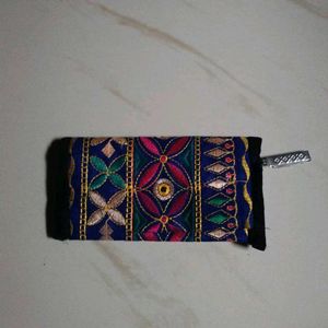 Embroidery Clutch Handbag
