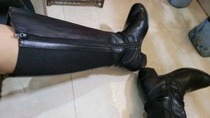 Bought From Italy- Pure Leather Long Boots