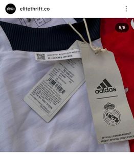 Real Madrid Icon White Jersey (Tag Intact)