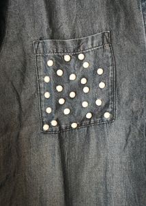 Soft Denim Kurti