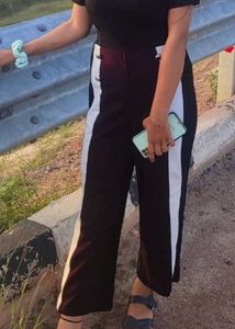 Stylish Black & White Pants