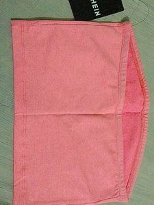 Pink tube top