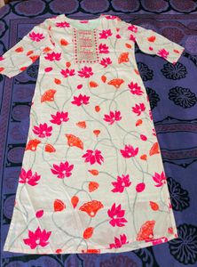 Floral Print Kurta Suit 🌸🌸🌸